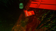 The mask of a vandal seen in the announcement trailer