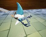 Disarmed Sharkotron in Act 2
