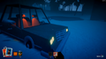 Man in the Hat's car in Secret Neighbor