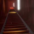 The ladder in Beta 3 - Act 3's elevator shaft.