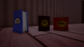 All three types of books in Alpha 2.