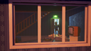 Behind the door seen in the basement cutscene
