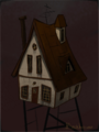 House on the Giant Neighbor's back (colored).